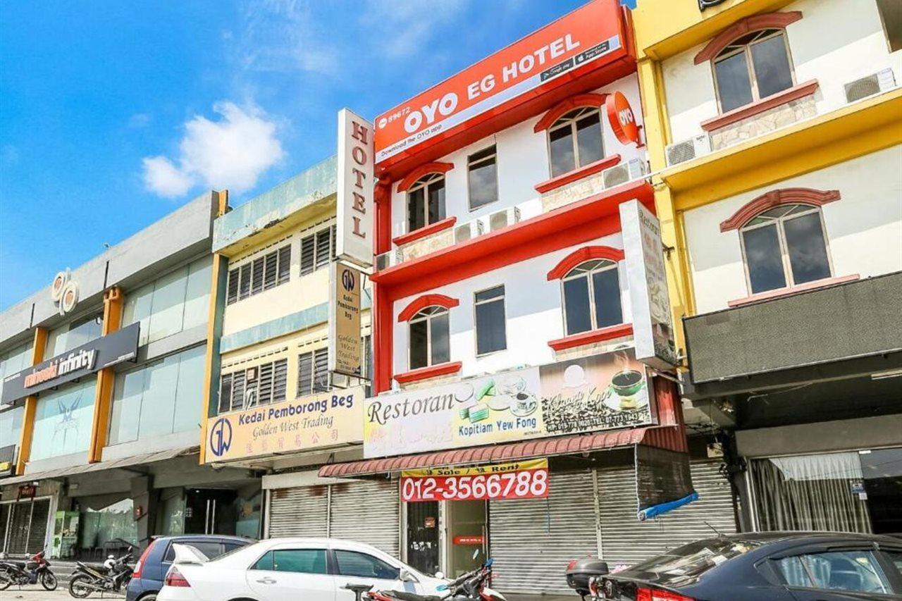 Oyo 89672 Eg Hotel Jj Johor Bahru Exterior foto